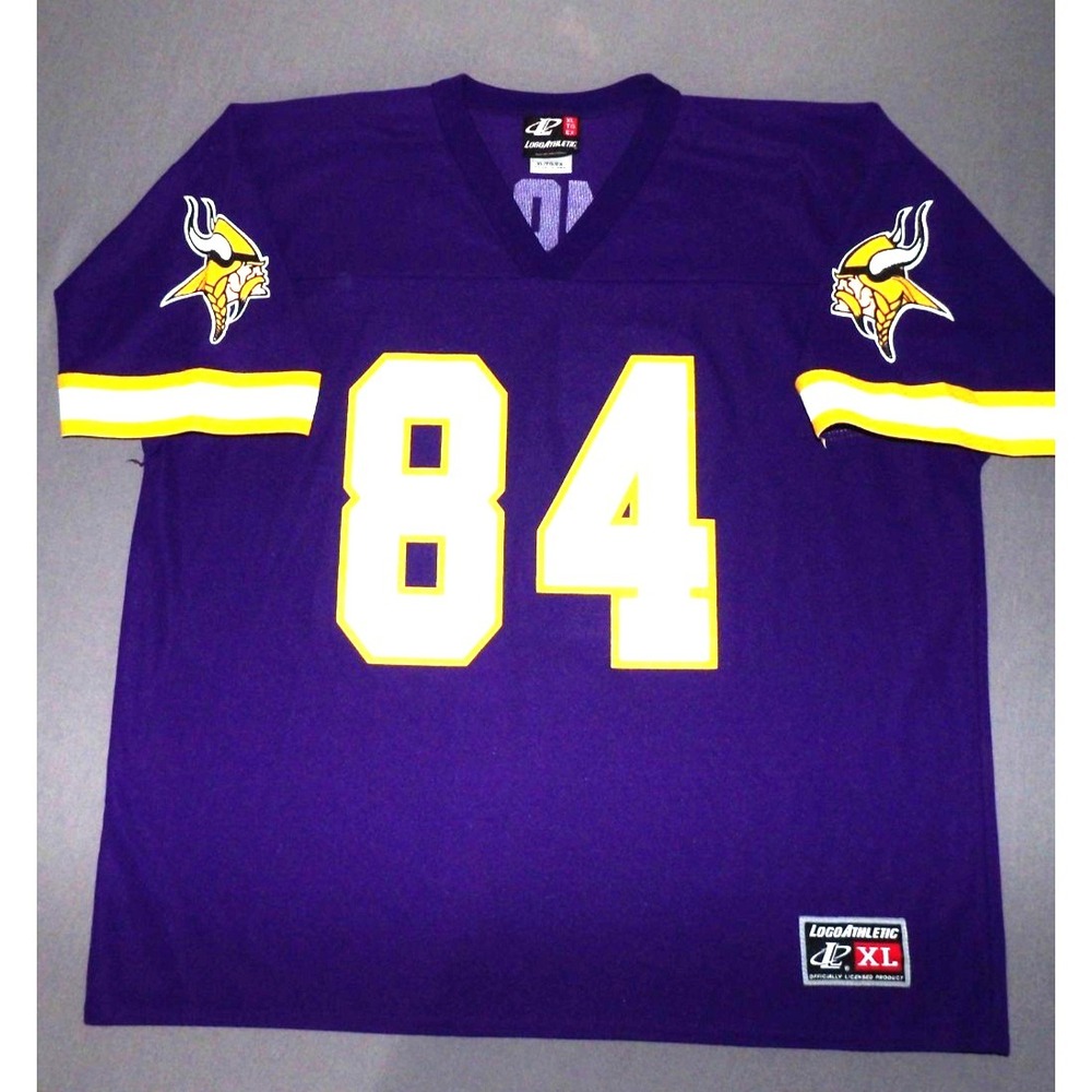Randy‎ Moss Minnesota Vikings Vintage Logo Athletic 90's NFL Jersey Men's XL